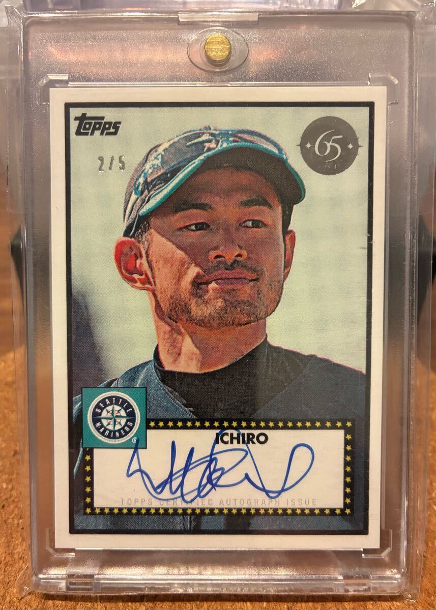 Yahoo!オークション -「イチロー サイン topps」の落札相場・落札価格