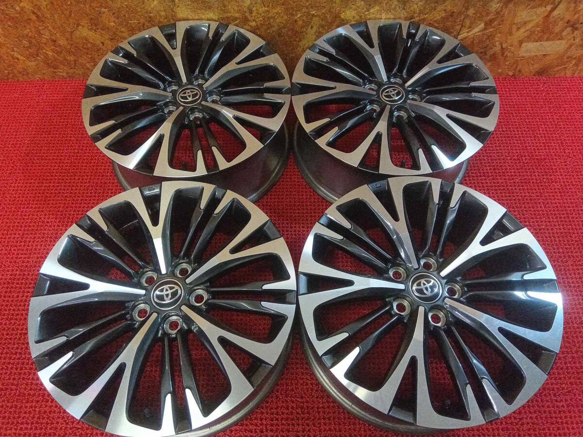 ヤリスクロス純正ホイール ☆ヤリスクロス 純正 ホイール☆ 18x7J トヨタ ヤリスクロス 5H