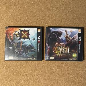 3DSソフト モンスターハンタークロス モンスターハンター4 モンハン 2本セット