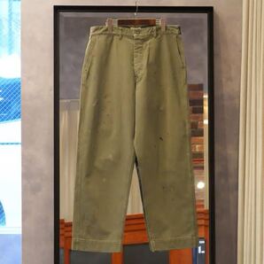 HERILL 24aw USMC HBT Pants サイズ1 オリーブドラブ ミリタリー CIOTA AUBERGE