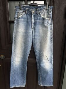 70s Lee 101z サイド黒タグ USA製 W34 TALON 脇割 vintage リー 60s ジーンズ デニムパンツ ヴィンテージ オリジナル