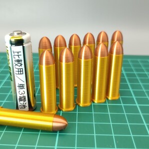 .357 Magnum 弾風 ダミーカート 12個セット【送料無料】(検) .357 S&W マグナム 9x33mmR コルト パイソン リボルバー 5