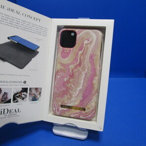 iDEAL OF SWEDEN アイディール オブ スウェーデン) iPhone 11 Pro Max スマホケース マーブルピンク