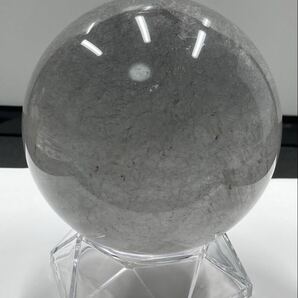 【激レア】ヘイロフスキー鉱 イン クオーツ 丸玉 薬83mm 812g 1104