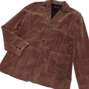 MORGAN HOMME モルガン オム テーラード ジャケット M ブラウン~レンガカラー
