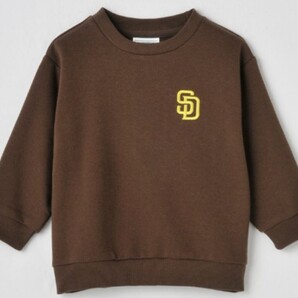 即決 MLB サンディエゴ・パドレス キッズ裏毛トレーナー【90】新品タグ付き ダルビッシュ有 松井裕樹 スウェット