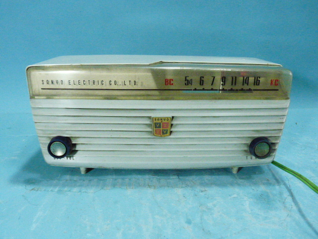 サンヨー　SANYO ラジオ　通電確認済 サンヨー SANYO ラジオ 通電確認済