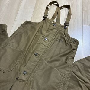 40's usnavy n1 デッキパンツ ビンテージ オーバーオール usn ミリタリー