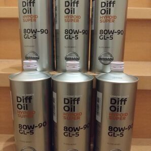 日産 ニッサン デフ ハイポイド スーパー GL-5 80w90 1L 6缶 6本 Diff Oil HYPOID SUPER デファレンシャルオイル