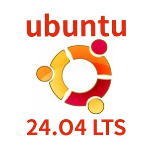Linux OS ubuntu 24.04.1 LTS 64bit 起動 disk①
