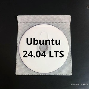 Ubuntu 24.04 LTS 長期サポート版 インストールメディア