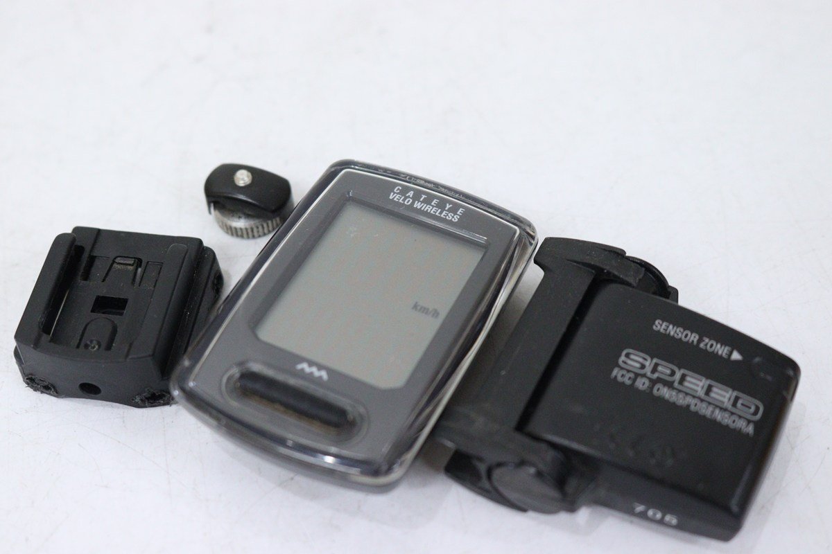 vCATEYE кошка I VELO WIRELESS CC-VT230W беспроводной носорог темно синий прекрасный товар 