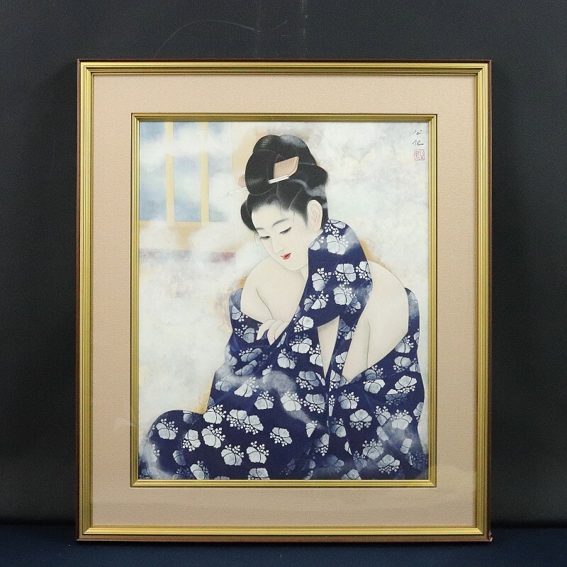 Yahoo!オークション - 坂野昭文【あざみ】油絵 F4号(24cmx33cm) サイン