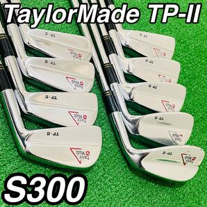 9290 TaylorMade TP-Ⅱ テーラーメイド メンズ 右利き アイアン9本セット Dynamic Gold ダイナミックゴールド S300 3.4.5.6.7.8.9.P.S