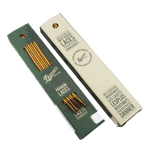 期間限定セール●ダナー純正 靴紐/#70025▼ゴールド×タン/トラ 54インチ/約137cm 靴ヒモペア▼シューレース/ブーツレース▼DANNER USA製