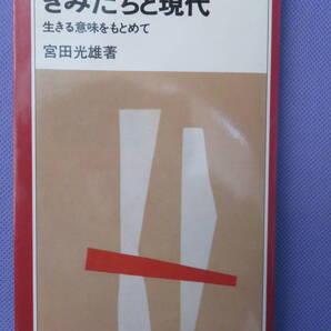 岩波ジュニア新書17 きみたちと現代 生きる意味を求めて 宮田光雄著 岩波書店 1980年