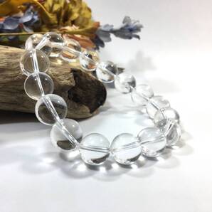水晶 パワーストーン ブレスレット 12mm 天然石ブレス シンプル 開運 浄化 数珠ブレス メンズ 男性