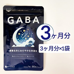 約3ヶ月分 GABA ギャバ シードコムス サプリメント