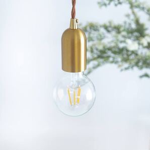真鍮カラー ゴールデンペンダントライト CC251 ソケットライト 吊り下げ照明器具 アンティーク E26 LED エジソン電球対応 吊り下げ天井