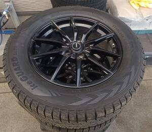 225/65R17 ヨコハマ Yokohama G.speed CX-5 2019年製 iceGUARD G075 Radial 5.8mm スタッドレスタイヤ 4本セット