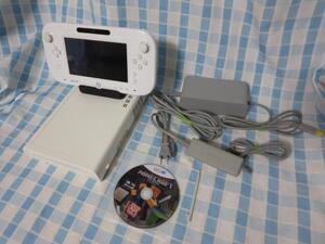 Wii U マリオメーカー セット 白 32GB すぐに遊べるセット+マインクラフト 動確初期化済み