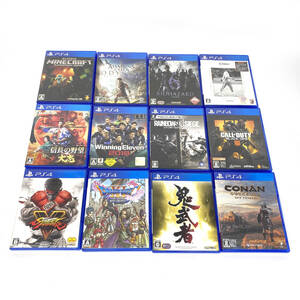 tu048 PlayStation 4 PS4 ソフト FIFA 21 バイオハザード6 Assassin's Creed ODYSSEY など 12本 まとめ セット ※現状品(動作未確認)