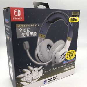 【中古】ポケットモンスター ホリゲーミングヘッドセット スタンダード for Nintendo Switch イーブイ&フレンズ