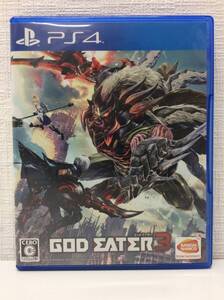 5268■PS4 ゴッドイーター3 GOD EATER 3 ゲームソフト プレステ4 中古 動作未確認