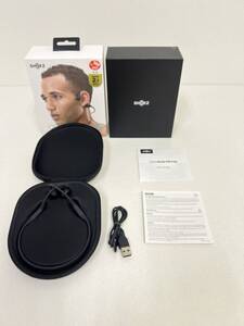 A4680◆SHOKZ 骨伝導イヤホン OpenRun Pro Black S810 / 完全ワイヤレスイヤホン Bluetooth接続 SKZ-EP-000007