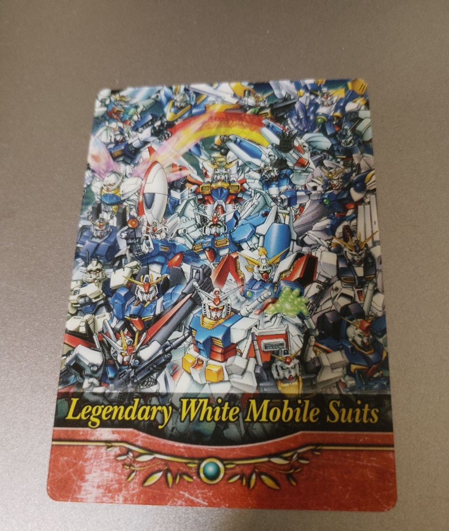 森永　ガンダムウエハース　伝説の白いモビルスーツ　SO-04-000d