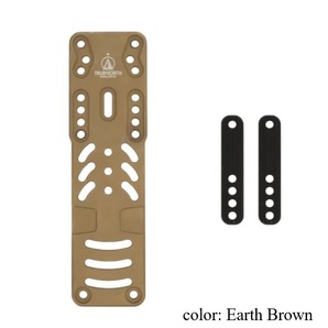実物 True North Concepts : Rigid Holster Platform (RHP) リジッドホルスタープラットフォーム Earth Brownカラー