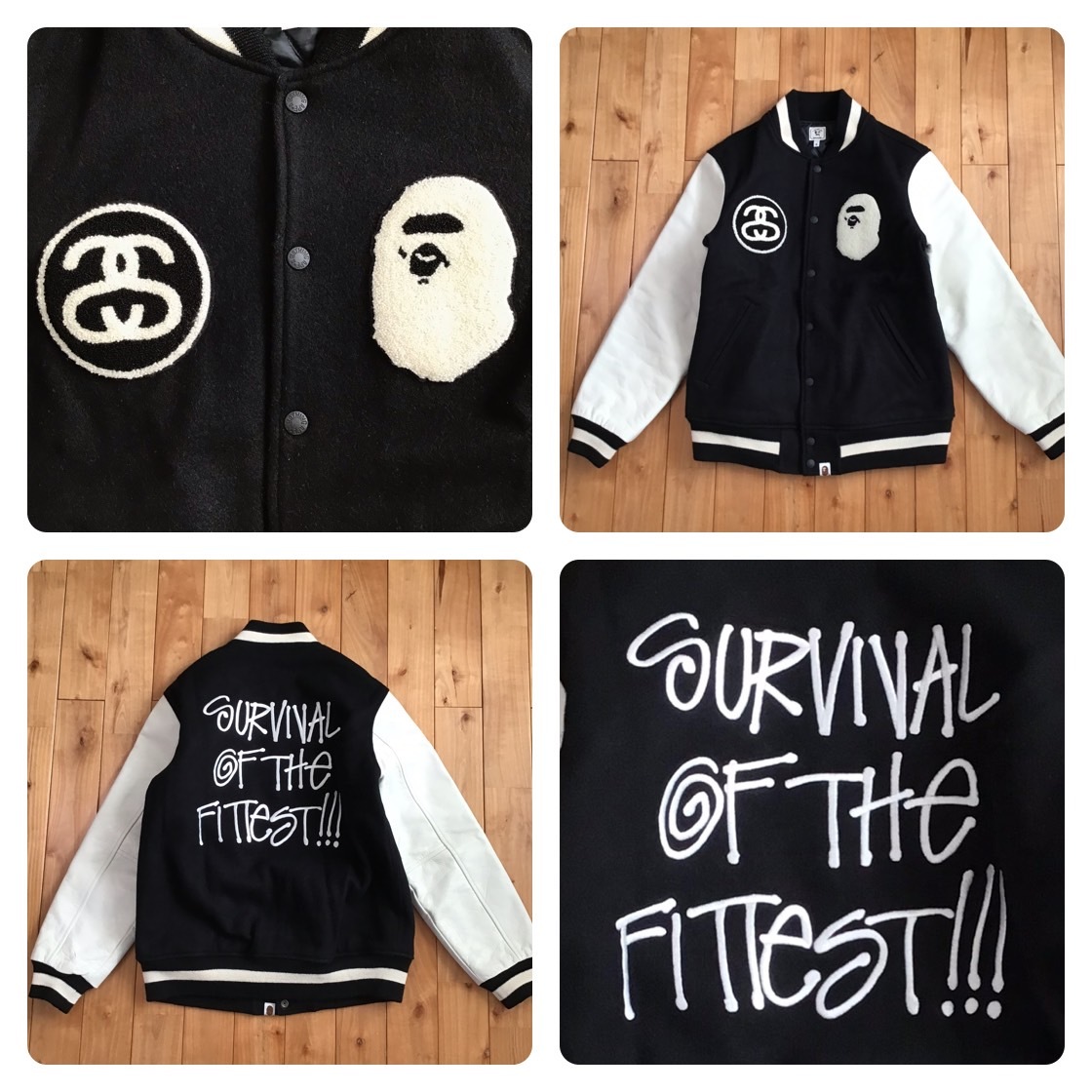 2025年最新】Yahoo!オークション -stussy エイプ スタジャンの中古品