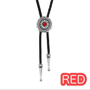 ループタイ ブリティッシュスタイル×ターコイズ ボロタイ シルバー