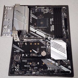 ASRock X570 Pro4 IOパネル付属 Socket AM4 ATXマザーボード RYZEN5000シリーズ対応 最新Bios 動作確認済 PCパーツ