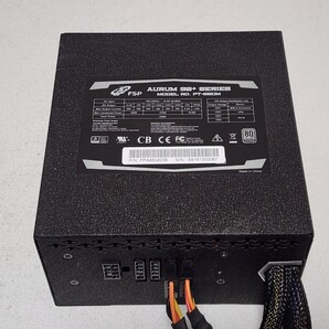 FSP GROUP AURUM 92+ SERIES PT-650M 650W 80PLUS PLATINUM認証 ATX電源ユニット セミプラグイン 動作確認済み PCパーツ