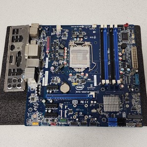 INTEL DH77EB IOパネル付属 LGA1155 MicroATXマザーボード 第2・3世代CPU対応 Bios 動作確認済 PCパーツ