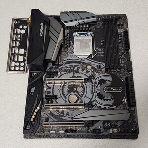 ASRock Z390 Taichi IOパネル付属 LGA1151 ATXマザーボード 第8・9世代CPU対応 最新Bios 動作確認済 PCパーツ