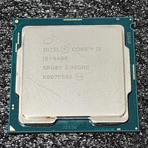 CPU Intel Core i5 9400 2.9GHz 6コア6スレッド CoffeeLake PCパーツ インテル 動作確認済み
