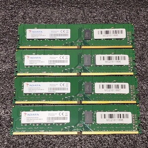 ADATA DDR4-2133MHz 64GB (16GB×4枚キット) AO2P21FCST2-BTVS 動作確認済み デスクトップ用 PCメモリ