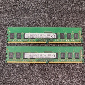 SK HYNIX DDR4-2133MHz 8GB (4GB×2枚キット) HMA451U6AFR8N-TF 動作確認済み デスクトップ用 PCメモリ