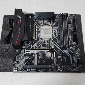 GIGABYTE Z390 M GAMING IOパネル付属 LGA1151 MicroATXマザーボード 第8・9世代CPU対応 最新Bios 動作確認済 PCパーツ