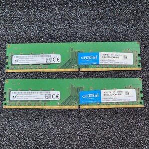 Micron CRUCIAL DDR4-3200MHz 16GB (8GB×2枚キット) MTA8ATF1G64AZ-2G3E1 動作確認済み デスクトップ用 PCメモリ