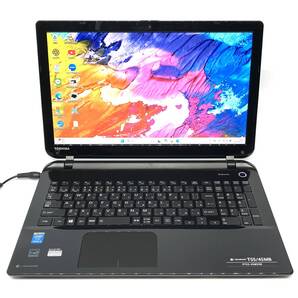 日常使いにちょうどいい★サクサク快適♪SSD Wi-Fi カメラ Bluetooth USB×3 ノートパソコン Office 東芝 dynabook T55/45MB PT55-45MSXB