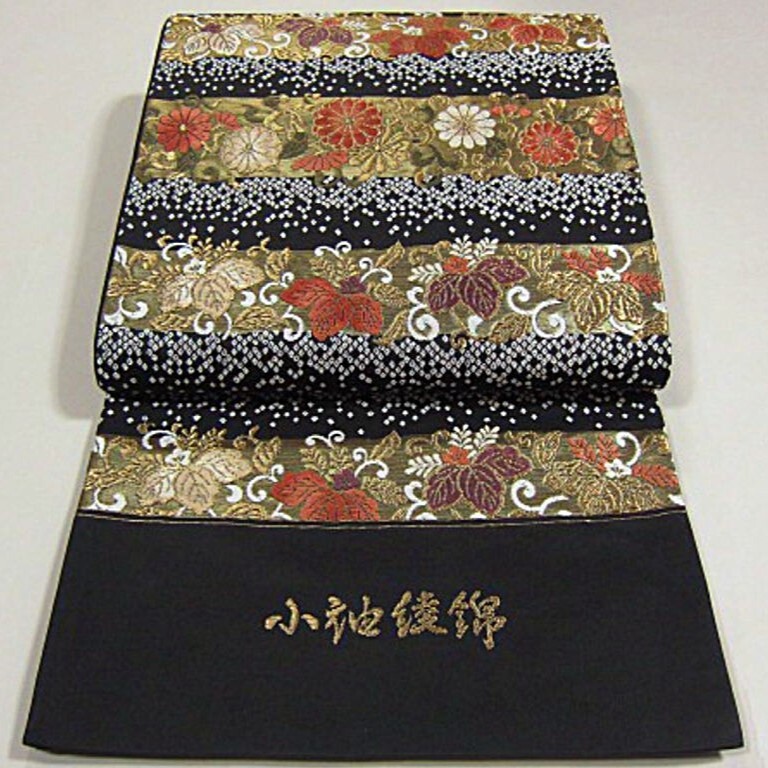 上質な逸品　新品未仕立　西陣織高級袋帯　小袖綾錦　藤澤謹製　