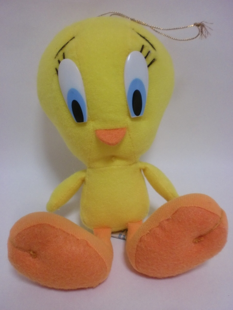 ルーニーテューンズ Tweety トゥイティー ぬいぐるみ 当時物 1992年