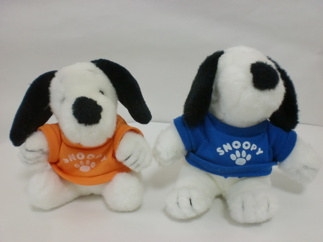 SNOOPY スヌーピー ぬいぐるみ 2点セット 当時物