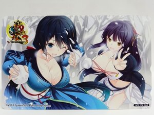 激レア!! 未使用 テレカ 50度数×1枚 非売品 PSVita版 戦極姫3 ~天下を切り裂く光と影~ 上杉謙信×小島弥太郎 ソフマップ特典 ☆