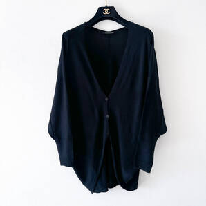 Max Mara マックスマーラ ウィークエンド / ドルマンスリーブ カーディガン 黒 S 羽織 ブラック