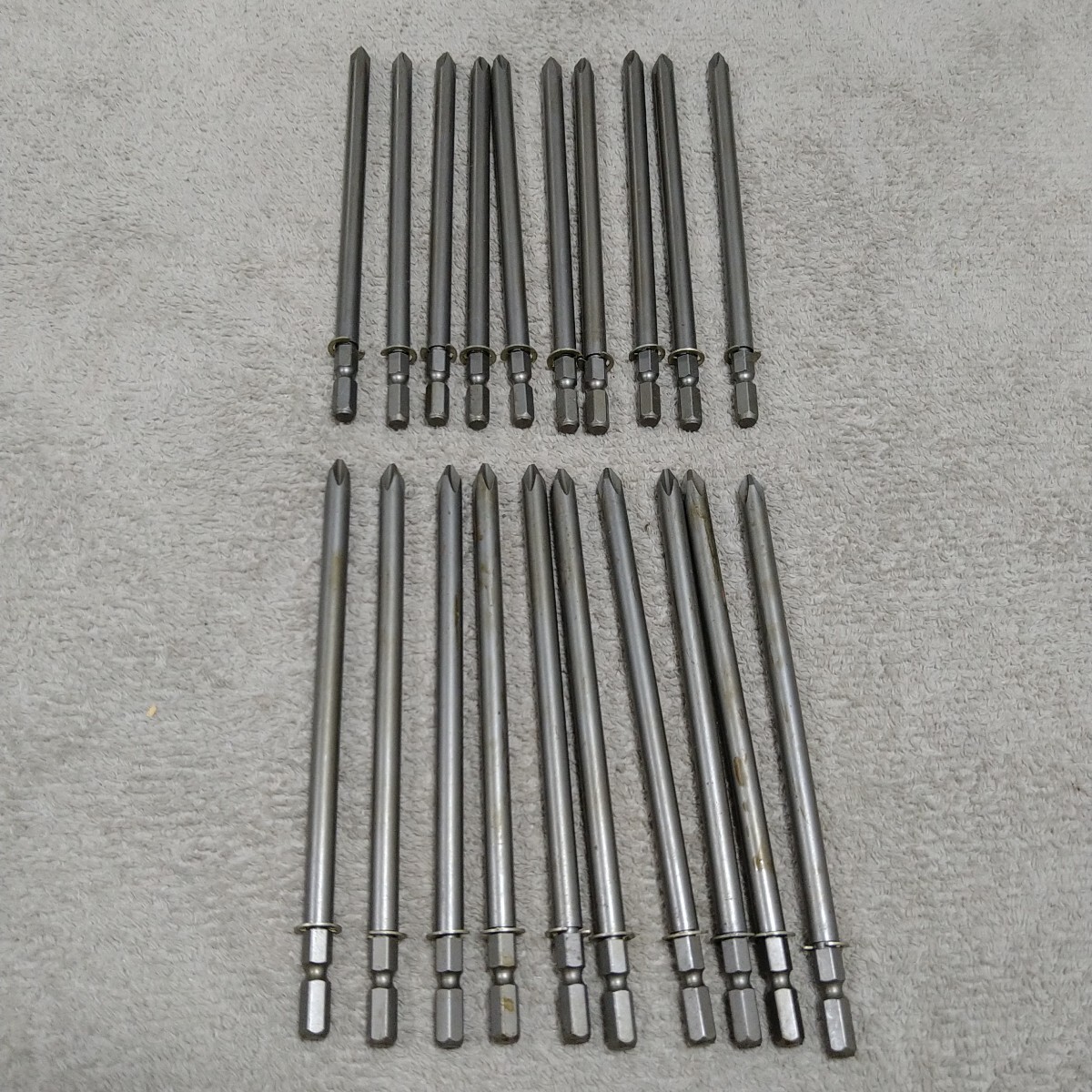 ジャンク品/長期保管品/メーカー不明/ビット2×150mm/マグネットなし/イン