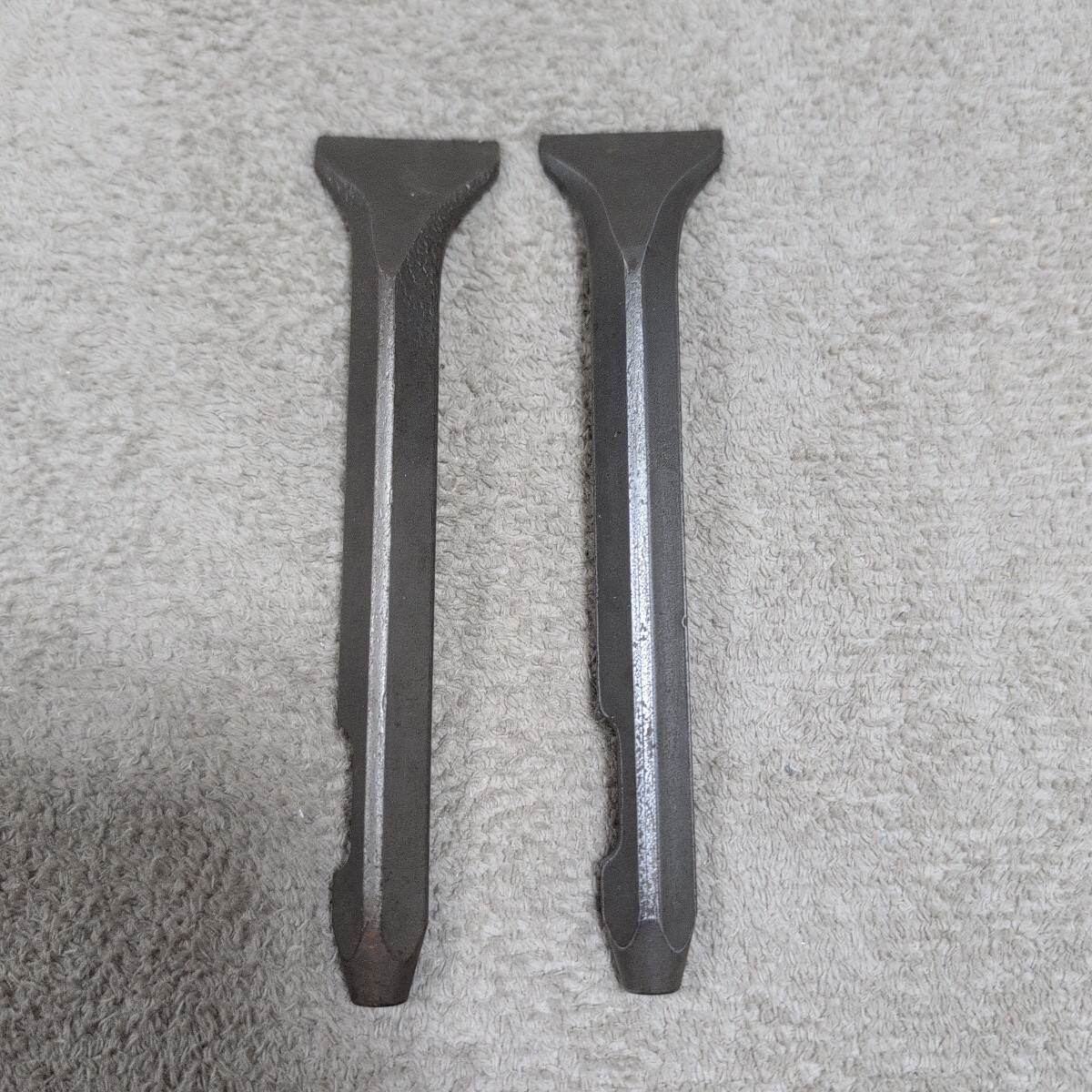 ジャンク品/長期保管品/中古品/メーカー不明/KK/ベントフラットチゼル/エアー